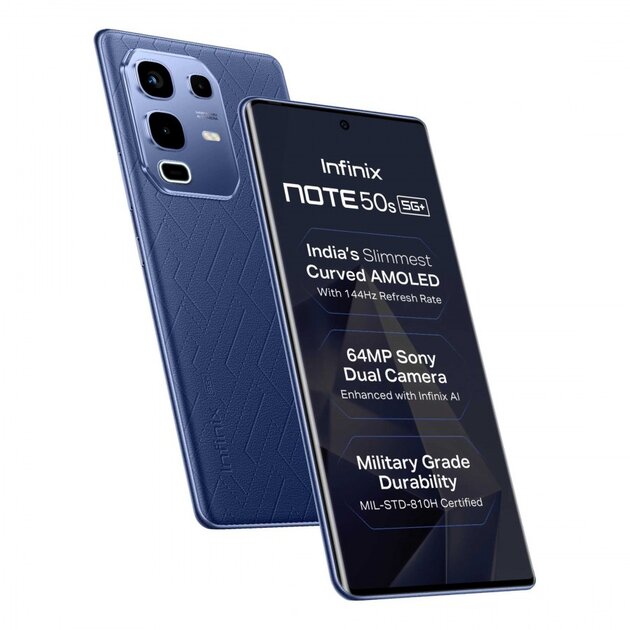 Этот смартфон пахнет: Infinix выпустила Note 50s 5G+