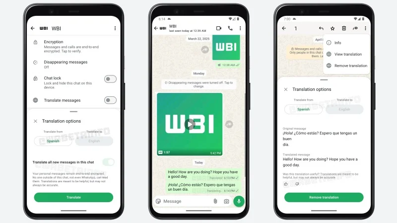 В WhatsApp тестируют функцию перевода: поддерживается и русский язык
