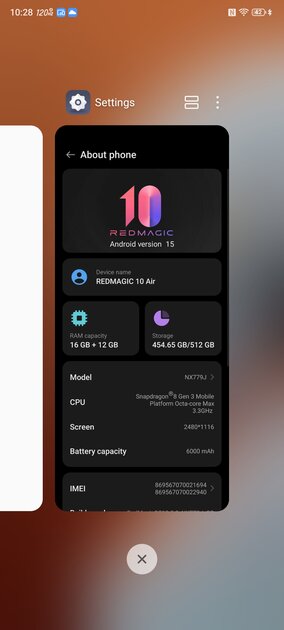 Не понимал геймерские смартфоны, но этот чуть ли не лучше обычных! Обзор RedMagic 10 Air — Прошивка. 5