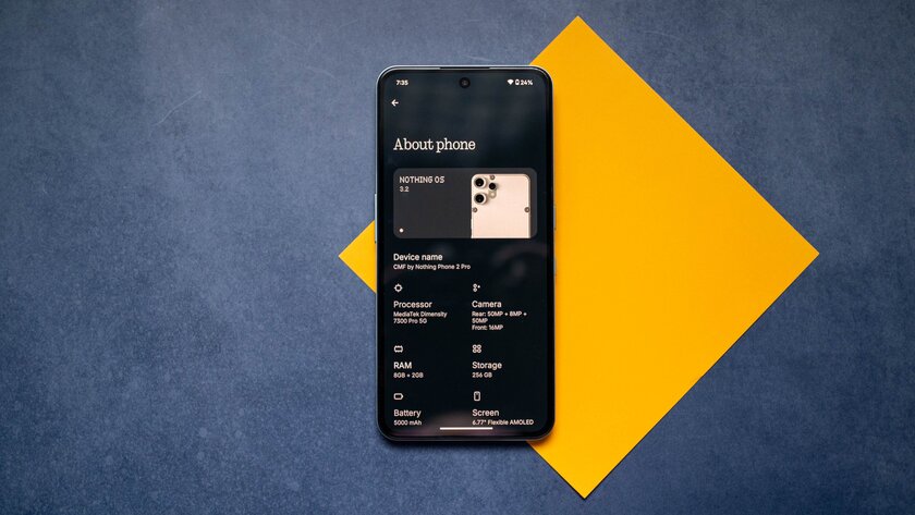 Это какой-то разрыв бюджетного сегмента! Обзор модульного CMF Phone 2 Pro за 223 $ — будущий хит — Начинка. 1