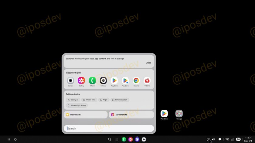 Это уже не Android, а какой-то Windows: так выглядит Samsung DeX на будущей прошивке One UI 8