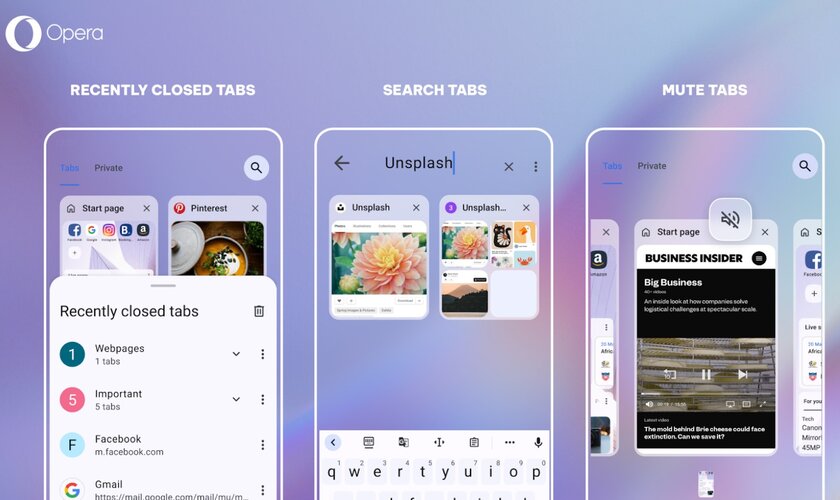 Opera представила новую систему управления вкладками на Android — это гениально!