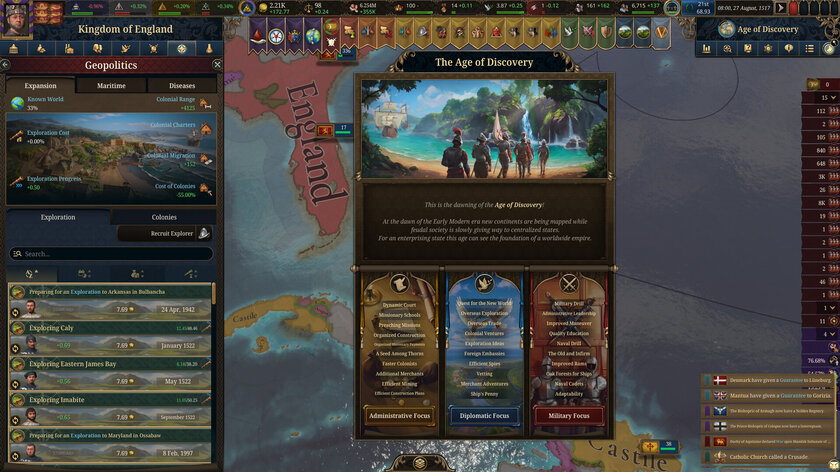 Paradox представила Europa Universalis V: стратегию, которую разрабатывают больше 5 лет
