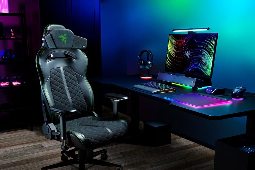 Razer представила подголовник-колонку: её можно разместить на геймерском кресле