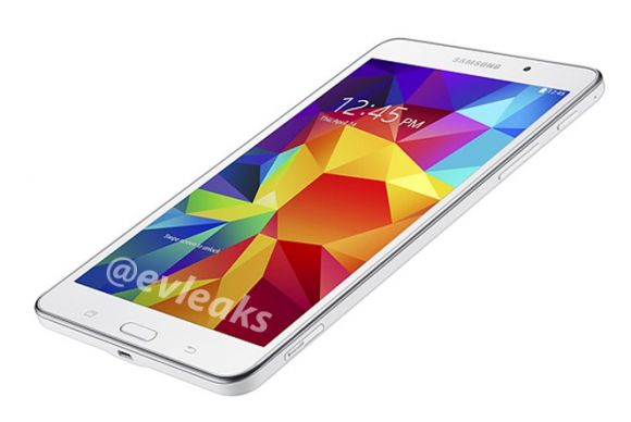 Официальные рендеры нового планшета Samsung GALAXY Tab 4 7.0
