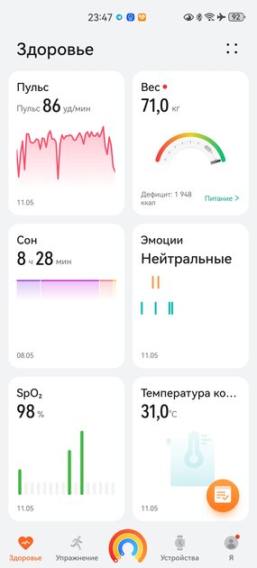 Наконец: по-настоящему умные часы, не требующие зарядки каждые два дня. Обзор HUAWEI Watch Fit 4 Pro — Циферблаты и функционал. 41
