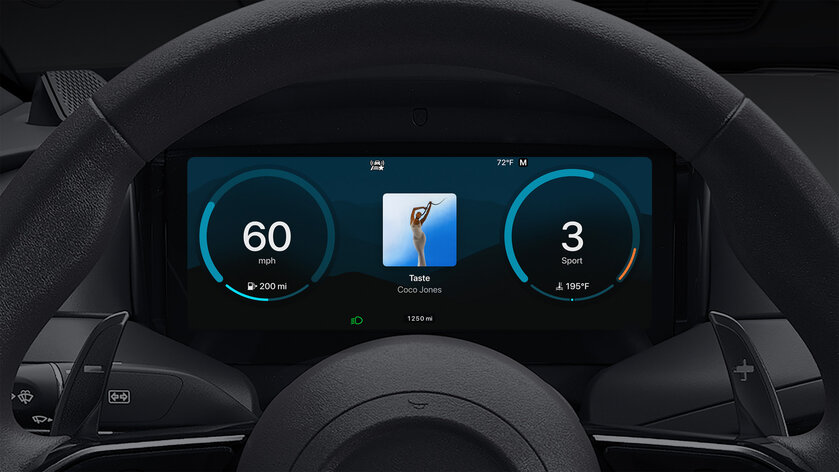 Apple представила CarPlay Ultra — когда iPhone управляет всем, от климата до тахометра