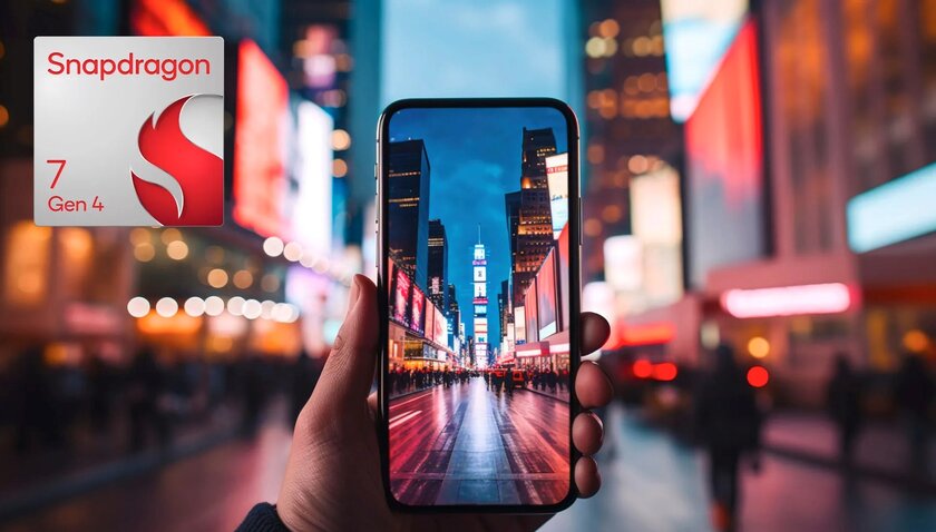 Представлен Snapdragon 7 Gen 4 — Qualcomm выводит искусственный интеллект в массовый сегмент