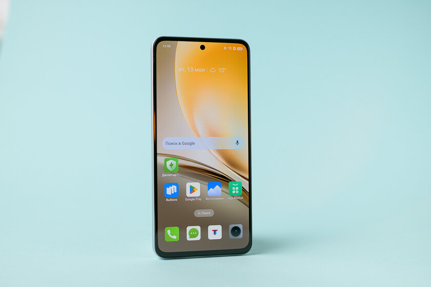 Ещё в школе я мечтал о таком телефоне! Обзор realme 14 5G — присмотритесь ко «вспышке» и начинке — Дисплей. 1
