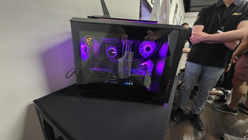 MSI представила ПК за 7000 долларов со встроенным сенсорным дисплеем на базе ИИ