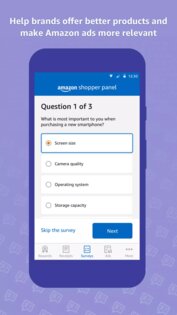 Amazon Shopper Panel 5.1.6. Скриншот 4