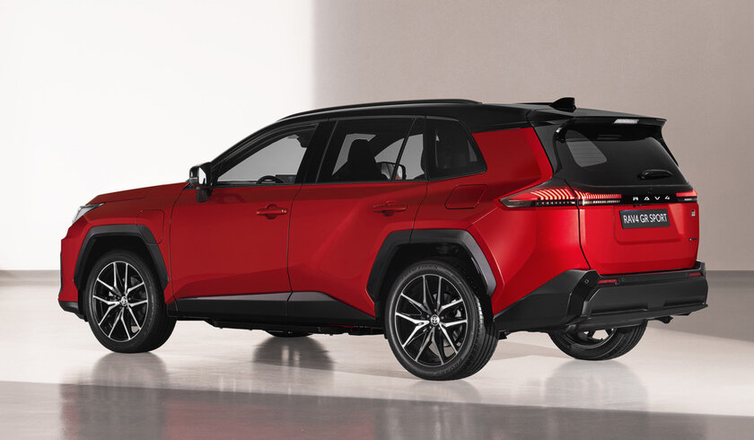 Гибрид с обновлённым интерьером: представлен кроссовер Toyota RAV4 шестого поколения