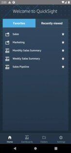 Amazon QuickSight 2.1.22. Скриншот 1