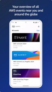 AWS Events 8.9.1. Скриншот 1