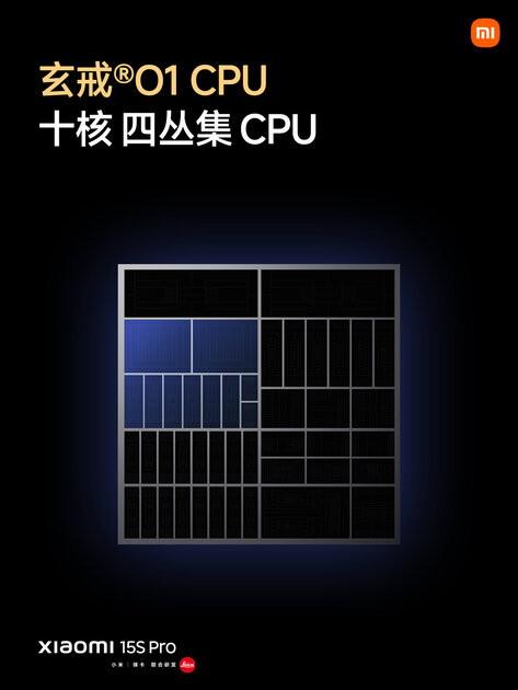 Xiaomi представила 15S Pro: флагманский смартфон на собственном чипе