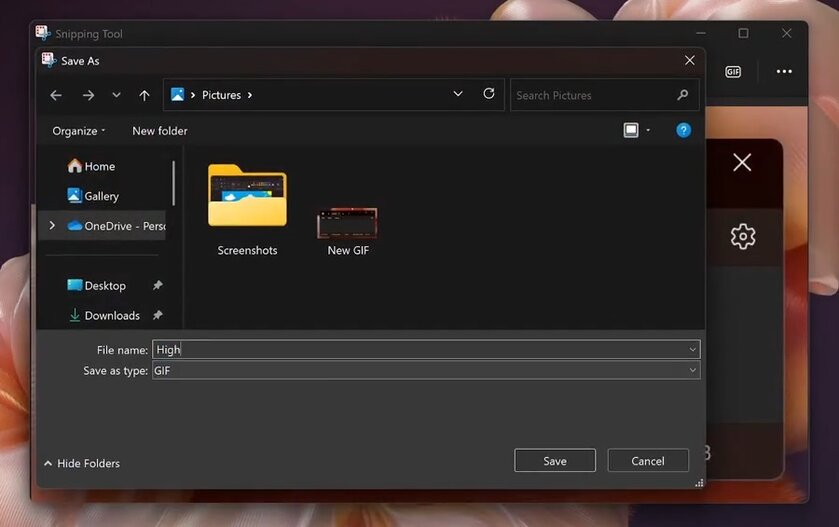 В Windows 11 появилась функция для создания GIF-анимации: как выглядит
