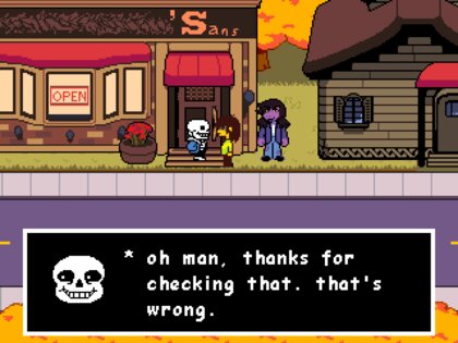 Deltarune chapter 1-4. Скриншот 9