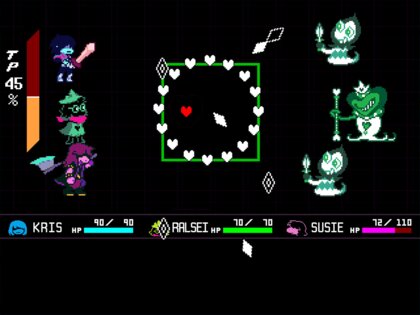 Deltarune chapter 1-4. Скриншот 6