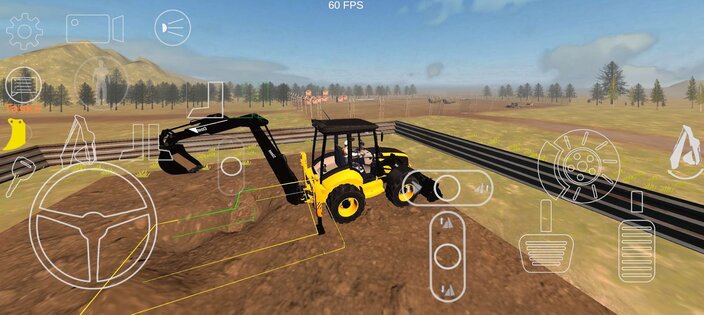 Excavator Backhoe Construction 0.13. Скриншот 4