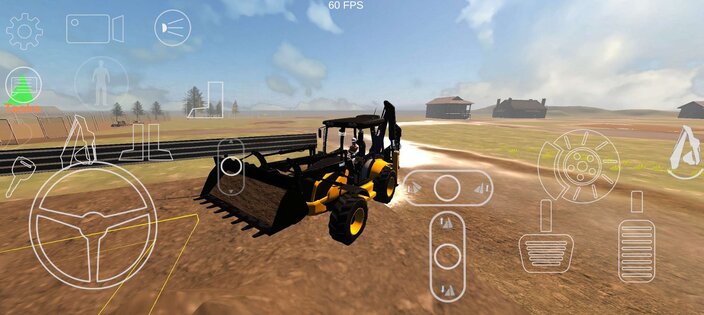 Excavator Backhoe Construction 0.13. Скриншот 5