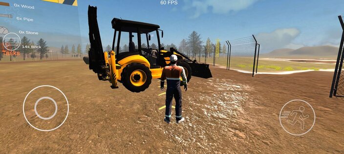 Excavator Backhoe Construction 0.13. Скриншот 17