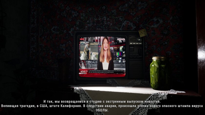 Российский аналог Resident Evil? Обзор EBOLA VILLAGE — инди-игры про советскую зомби-деревню — Эболу показывают в новостях. 2