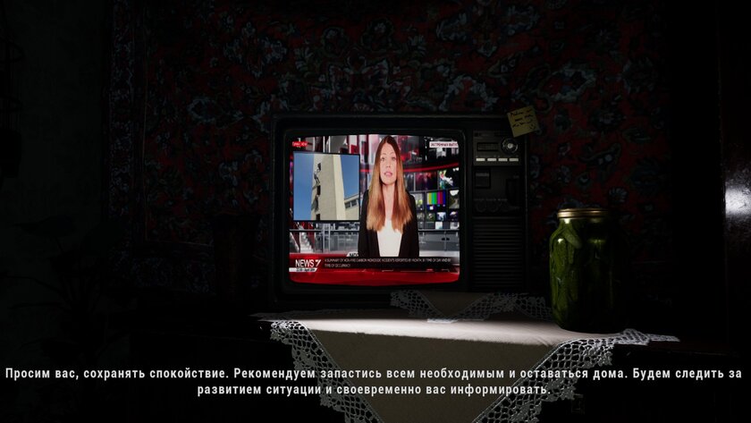 Российский аналог Resident Evil? Обзор EBOLA VILLAGE — инди-игры про советскую зомби-деревню — Эболу показывают в новостях. 10