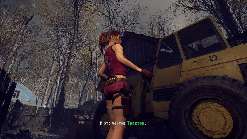 Российский аналог Resident Evil? Обзор EBOLA VILLAGE — инди-игры про советскую зомби-деревню — Атмосфера советской деревни. 38