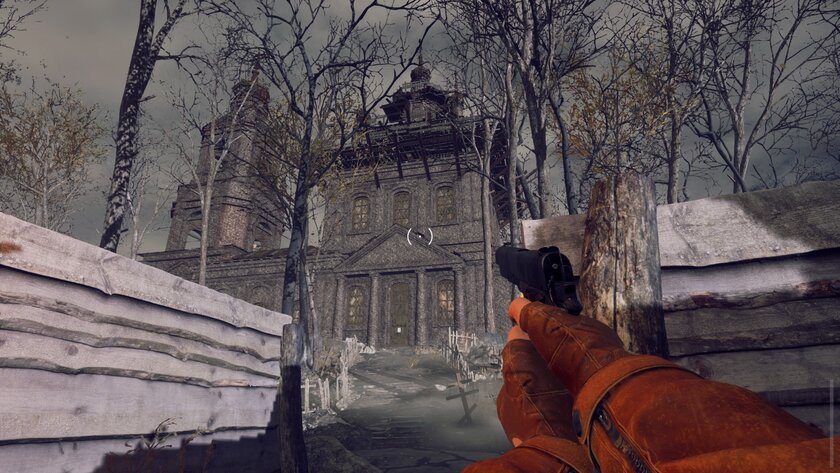 Российский аналог Resident Evil? Обзор EBOLA VILLAGE — инди-игры про советскую зомби-деревню — Атмосфера советской деревни. 26
