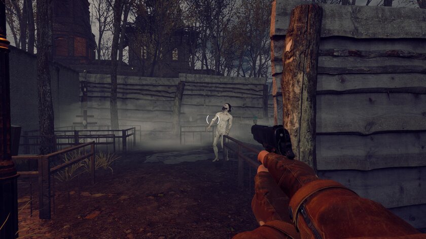 Российский аналог Resident Evil? Обзор EBOLA VILLAGE — инди-игры про советскую зомби-деревню — Зомби-альбиносы и их друзья. 5