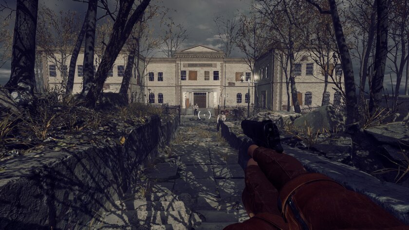 Российский аналог Resident Evil? Обзор EBOLA VILLAGE — инди-игры про советскую зомби-деревню — Зомби-альбиносы и их друзья. 6