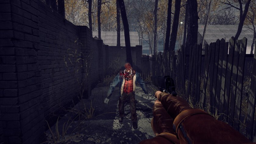 Российский аналог Resident Evil? Обзор EBOLA VILLAGE — инди-игры про советскую зомби-деревню — Зомби-альбиносы и их друзья. 11