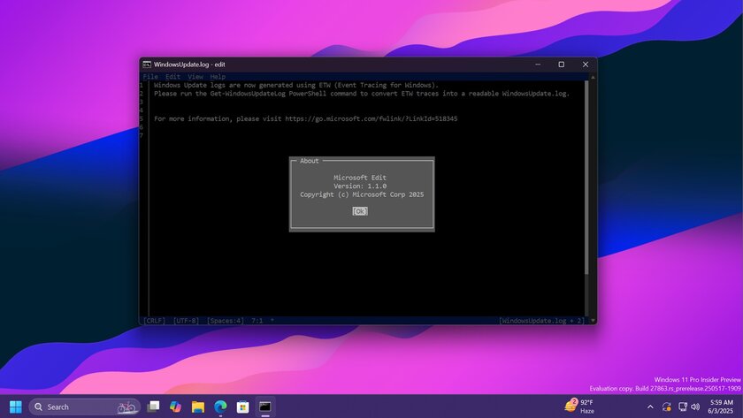 В Windows 11 скоро появится новый текстовый редактор — Edit