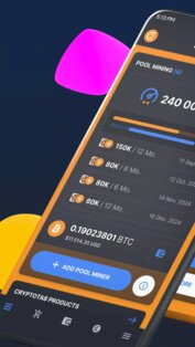CT Pool – майнинг биткойнов 1.0.40. Скриншот 1