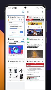 CryptoTab Browser Lite 6.2.34. Скриншот 3