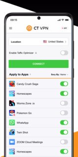 CryptoTab VPN 1.3.257. Скриншот 1