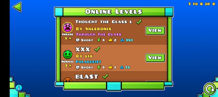 Geometry lix. Скриншот 4