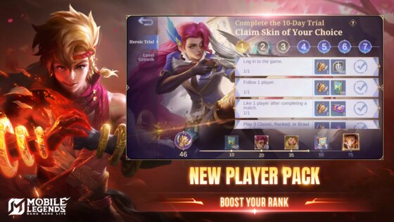 Mobile Legends lite 2.1.21.11204. Скриншот 5
