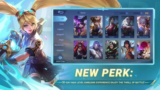 Mobile Legends: Bang Bang.US 2.1.95.12065. Скриншот 1