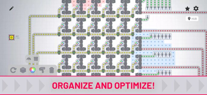 Shapez 1.4.10. Скриншот 4