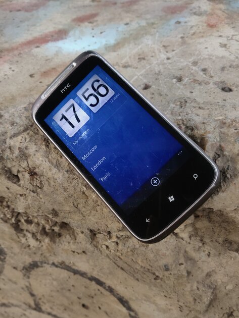 HTC Mozart в условиях дикой городской среды