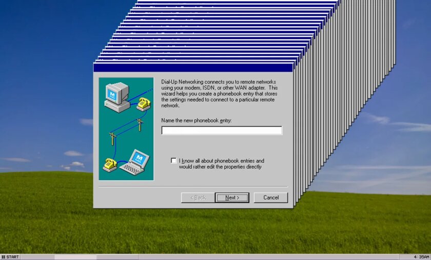Вам это фото тоже напомнило лагающее окно из Windows 95?