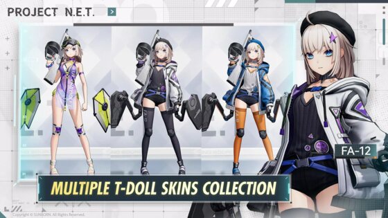 Girls' Frontline: Fire Control 0.5.1. Скриншот 4