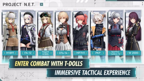 Girls' Frontline: Fire Control 0.5.1. Скриншот 6