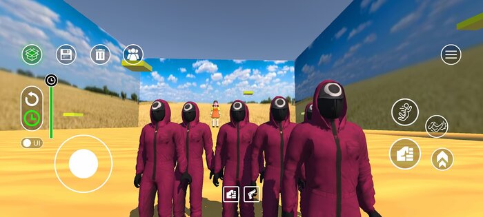 Ragdoll Sandbox Fall Simulator 2.1.3. Скриншот 1