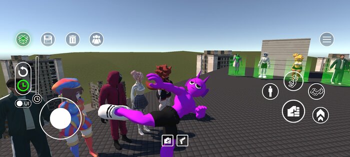 Ragdoll Sandbox Fall Simulator 2.1.3. Скриншот 3