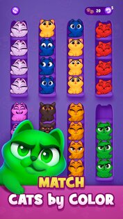 Kitty Sort 1.24.12. Скриншот 1