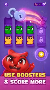 Kitty Sort 1.24.12. Скриншот 2