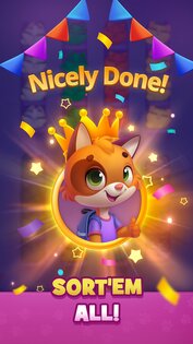 Kitty Sort 1.24.12. Скриншот 5