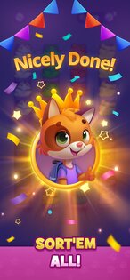 Kitty Sort 1.24.12. Скриншот 10